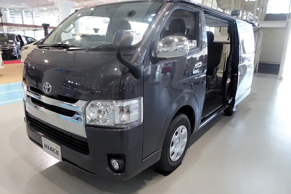 Toyota Hiace: representative photo, not the auction vehicle