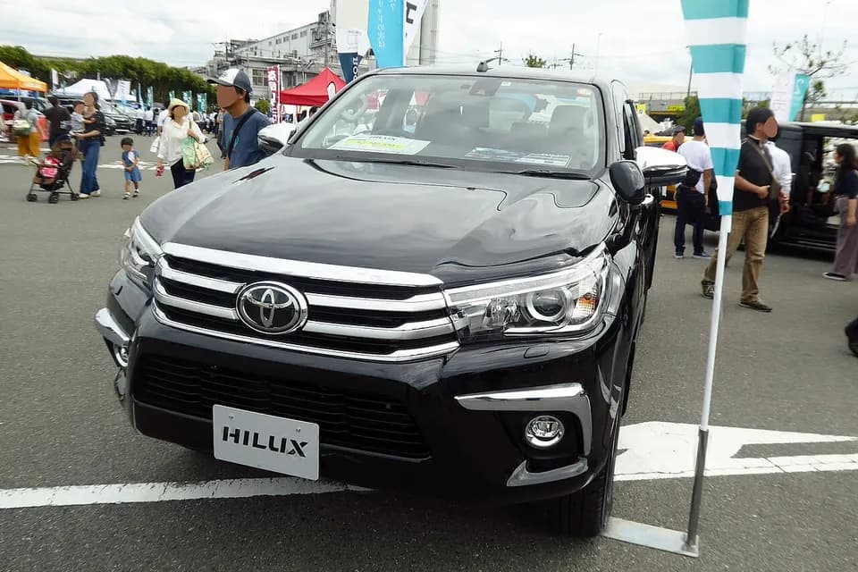 Toyota Hilux: representative photo, not the auction vehicle