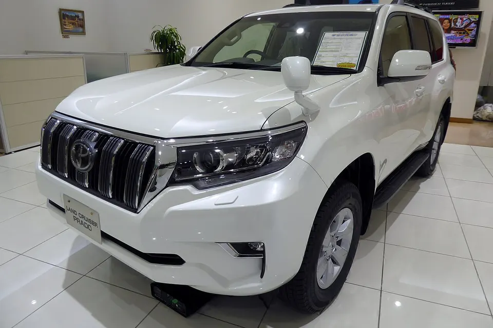 Toyota Land Cruiser Prado: representative photo, not the auction vehicle