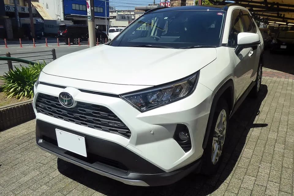 Toyota RAV4: representative photo, not the auction vehicle