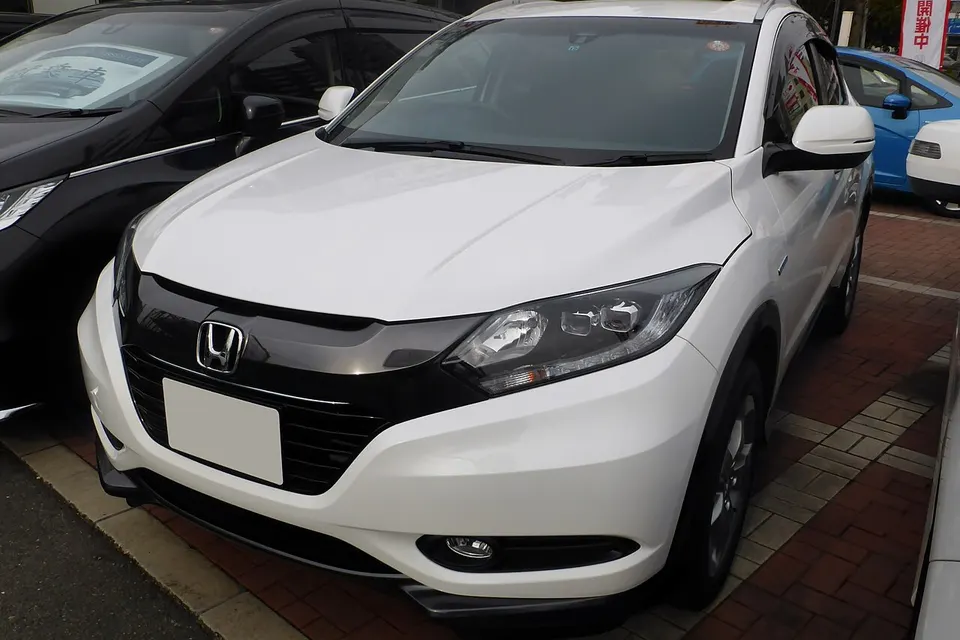 Honda Vezel: representative photo, not the auction vehicle