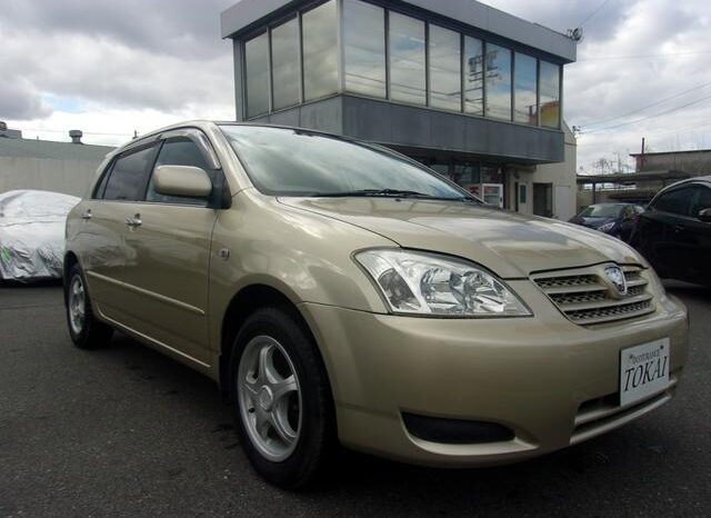 2003 TOYOTA ALLEX MT full
