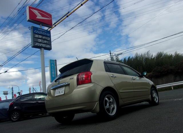 2003 TOYOTA ALLEX MT full