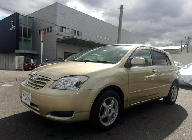 2003 TOYOTA ALLEX MT full