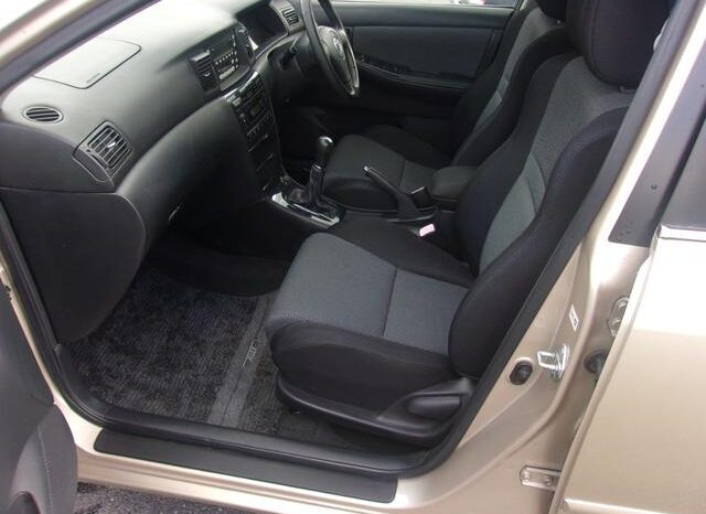 2003 TOYOTA ALLEX MT full