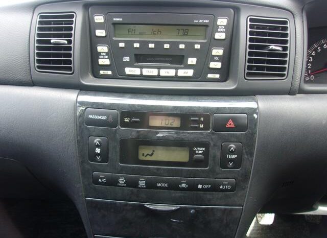 2003 TOYOTA ALLEX MT full