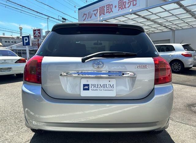 2002 TOYOTA ALLEX MT full