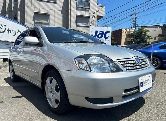 2002 TOYOTA ALLEX MT full