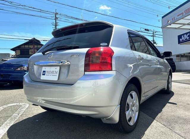 2002 TOYOTA ALLEX MT full
