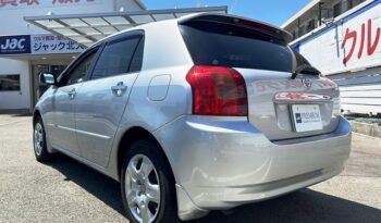 2002 TOYOTA ALLEX MT full