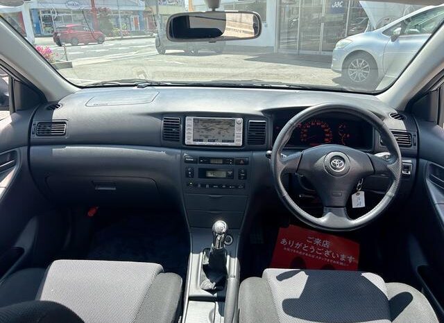 2002 TOYOTA ALLEX MT full