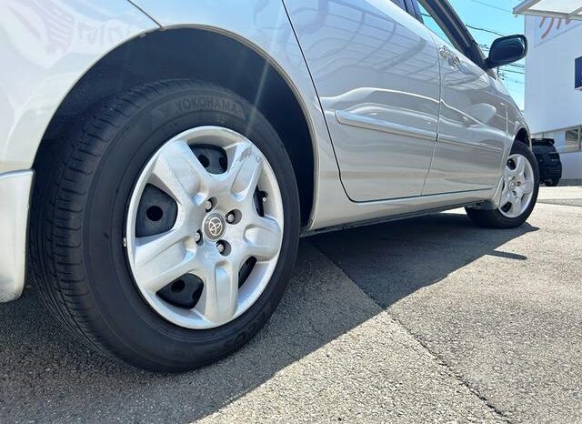 2002 TOYOTA ALLEX MT full