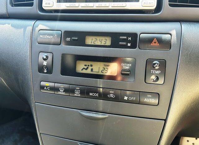 2002 TOYOTA ALLEX MT full