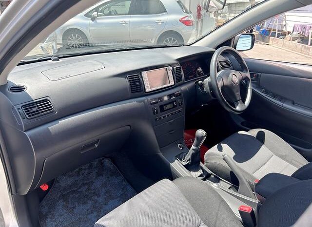 2002 TOYOTA ALLEX MT full