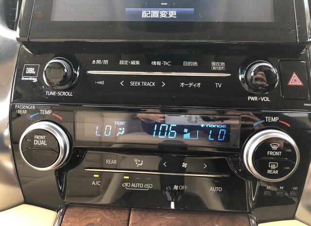 2016 TOYOTA ALPHARD 3.5 full