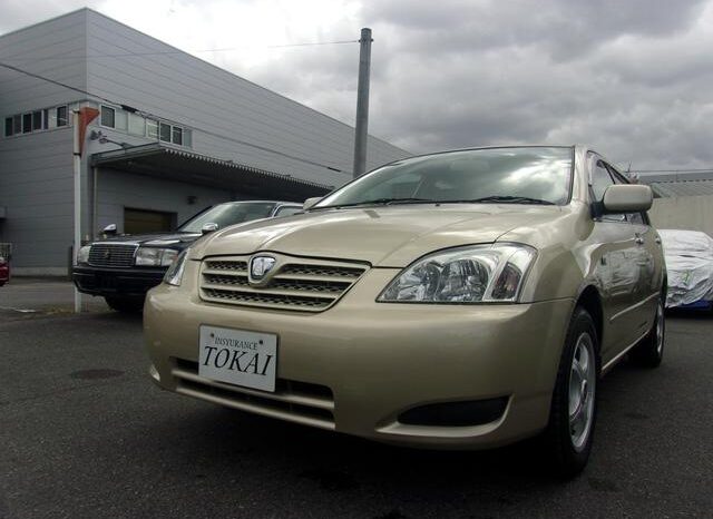 2003 TOYOTA ALLEX MT full