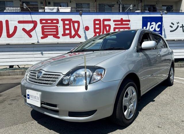 2002 TOYOTA ALLEX MT full